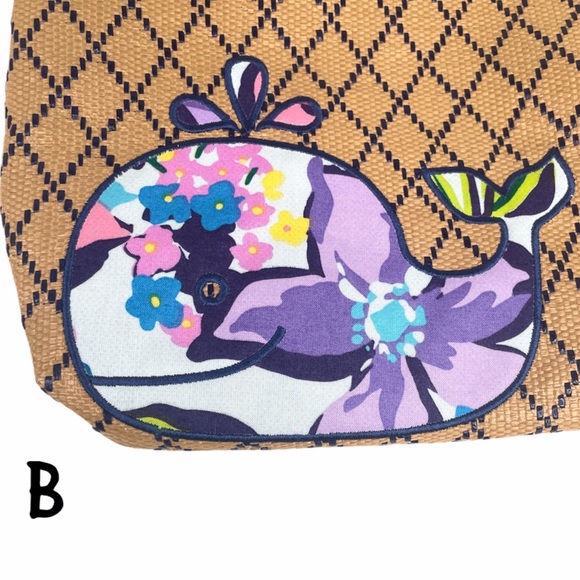 Vera Bradley Bags Vera Bradley Marian Floral Beach Crossbody Tan